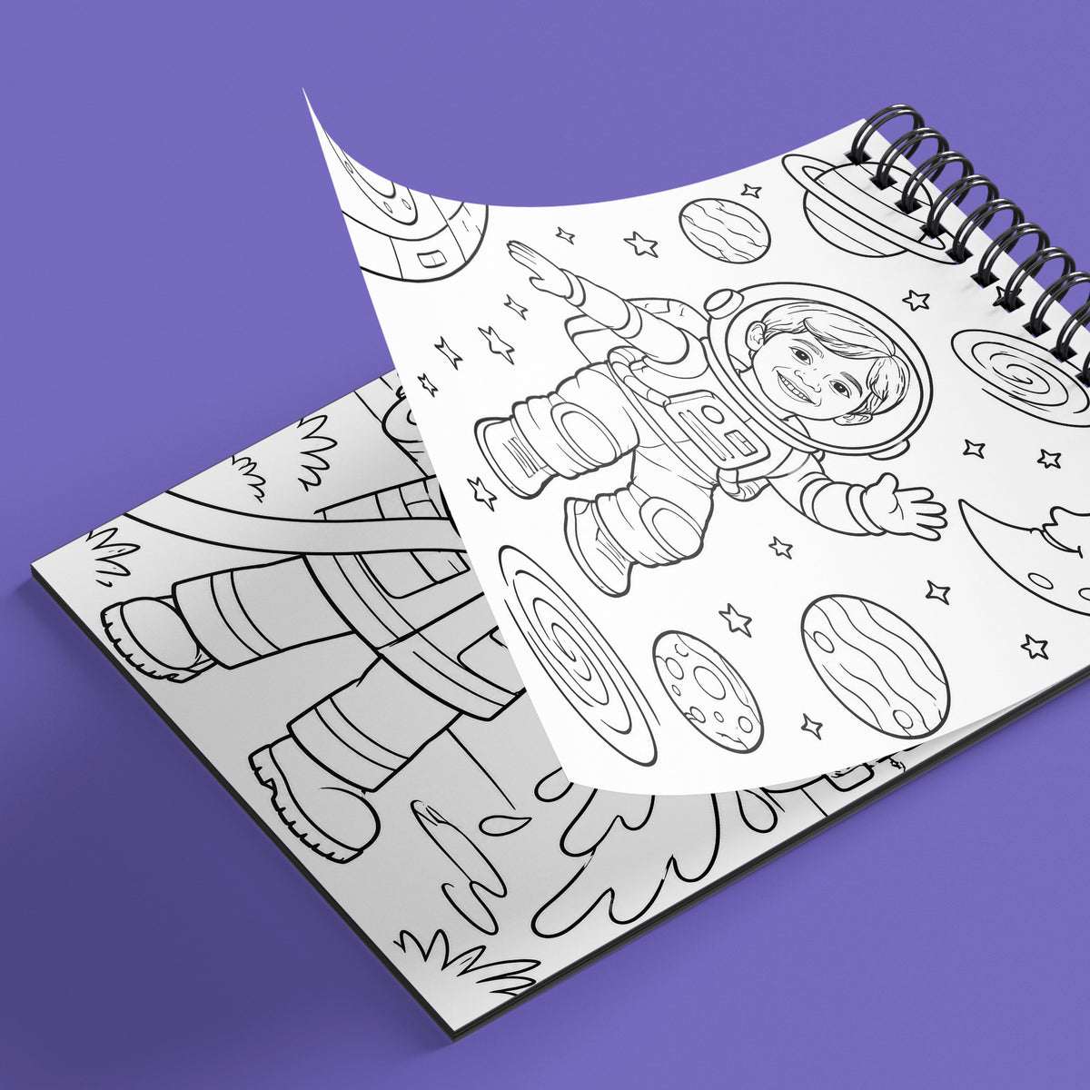 Future Careers Coloring Book | Boy