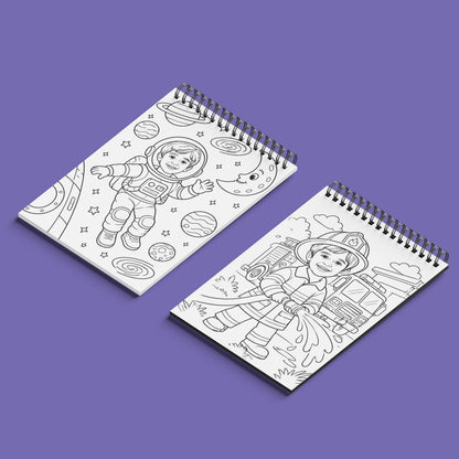 Future Careers Coloring Book | Boy