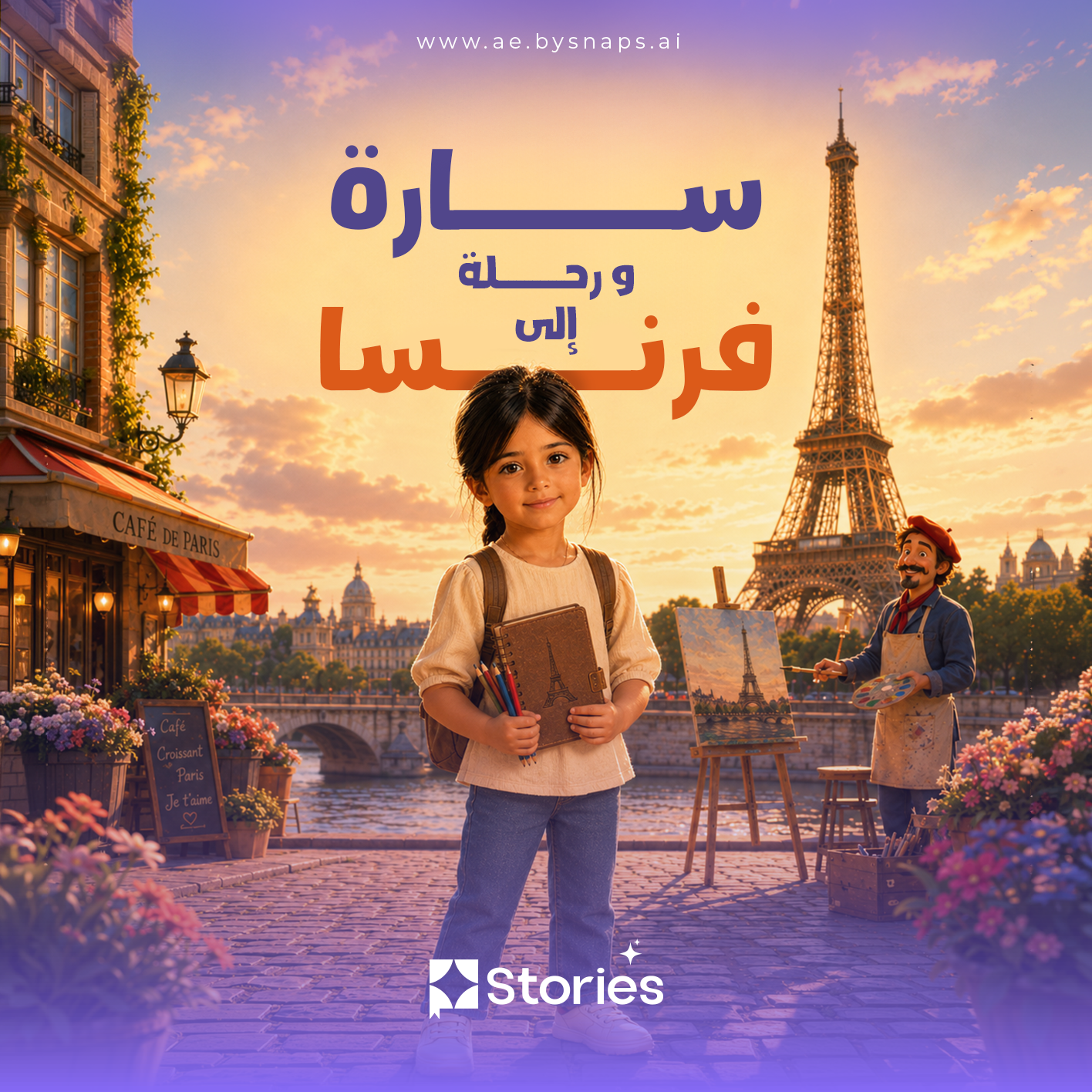 Journey to France  |  Girl